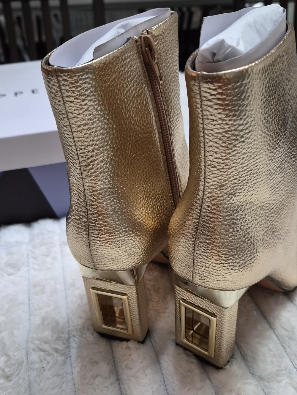 Katy Perry Collections Hollow Heel Bootie Women's Sz 7.5 New $129